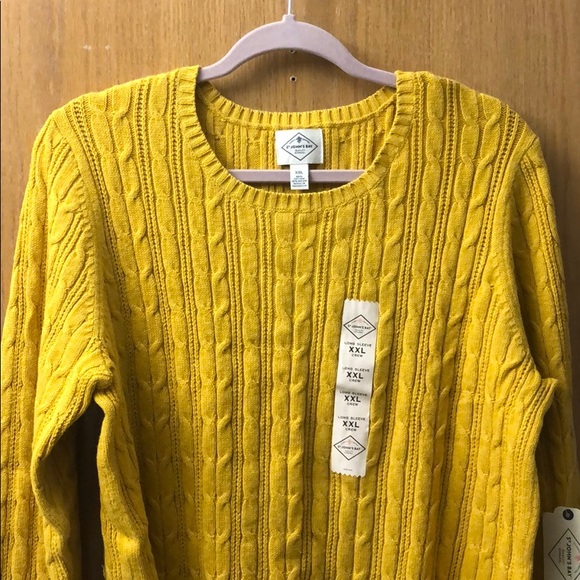 NWT mustard/ gold sweater - Picture 2 of 7